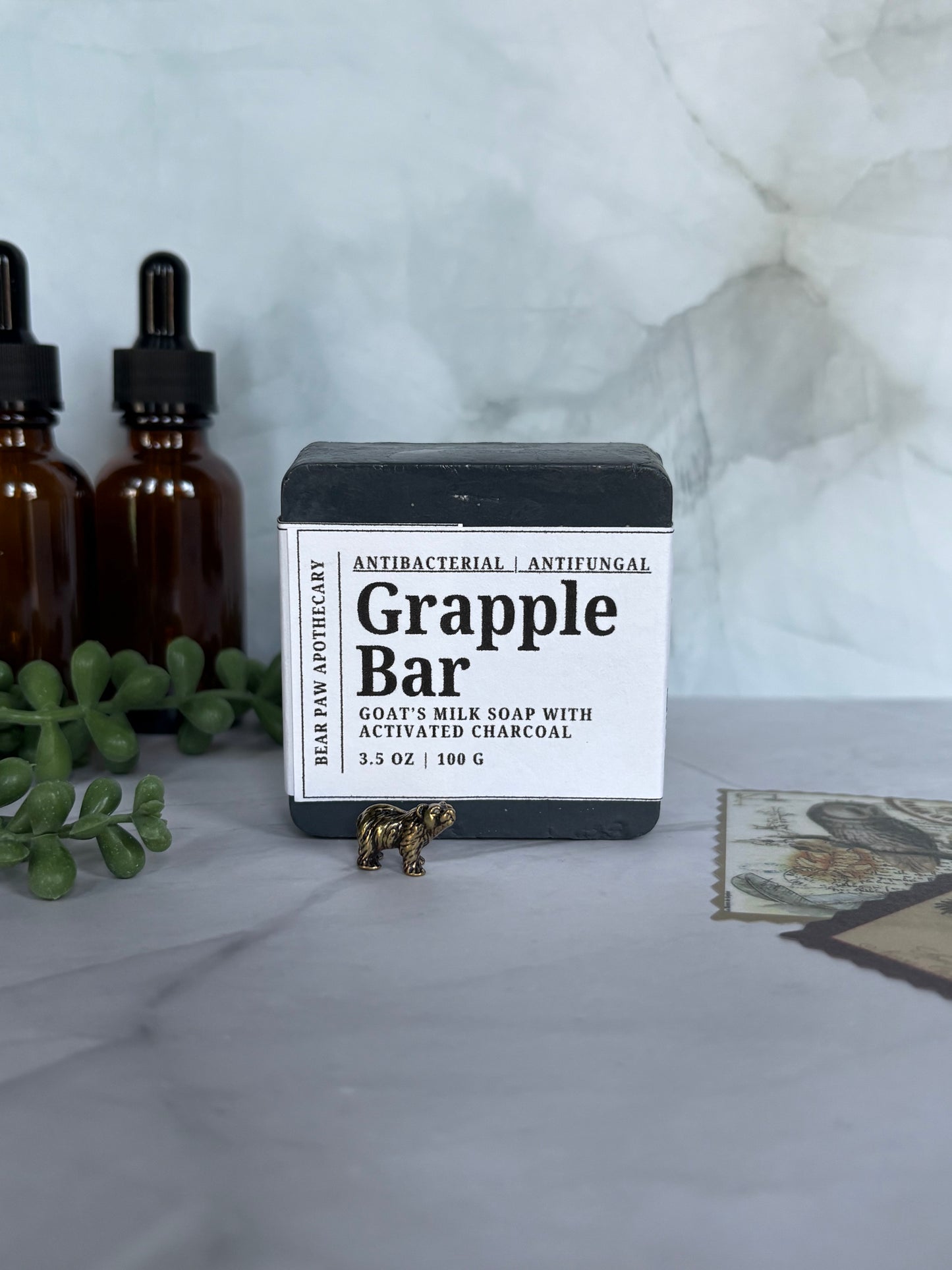Grapple Bar | Antibacterial & Antifungal | Soap for Athletes