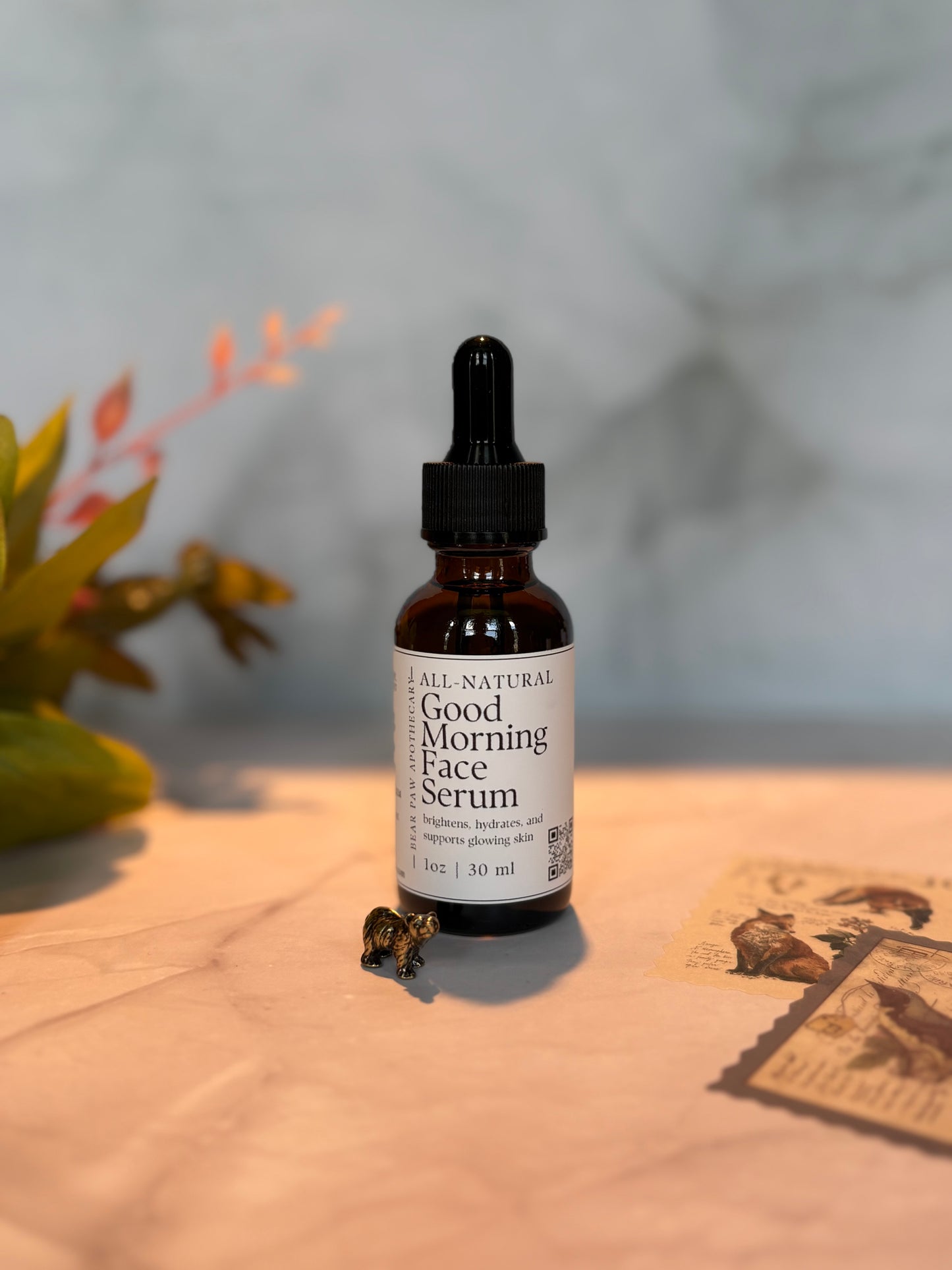Good Morning Face Serum | Hydrates, Brightens, Protects, Improves Skin Elasticity, Reduce Redness