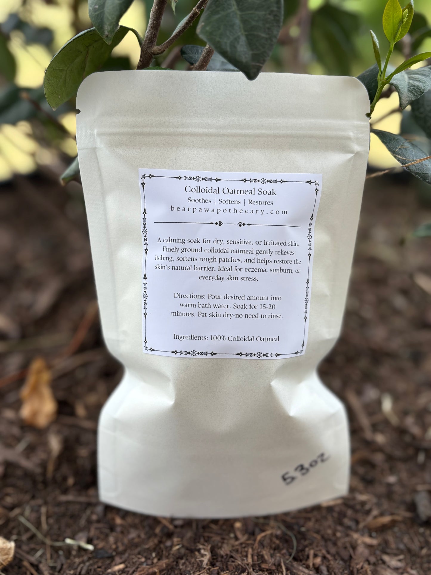 Colloidal Oatmeal | Bath Soak | Good for Eczema, Dry Skin, Psoriasis, Sensitive Skin