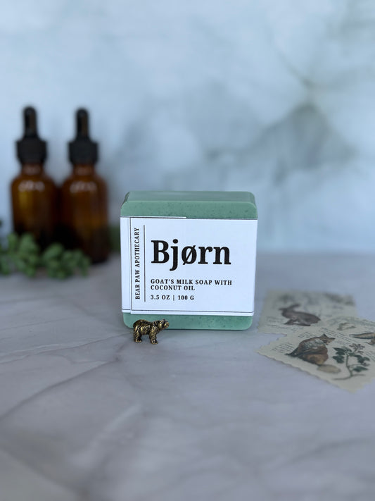 Bjorn | Goat's Milk Soap Bar | Moisturizing