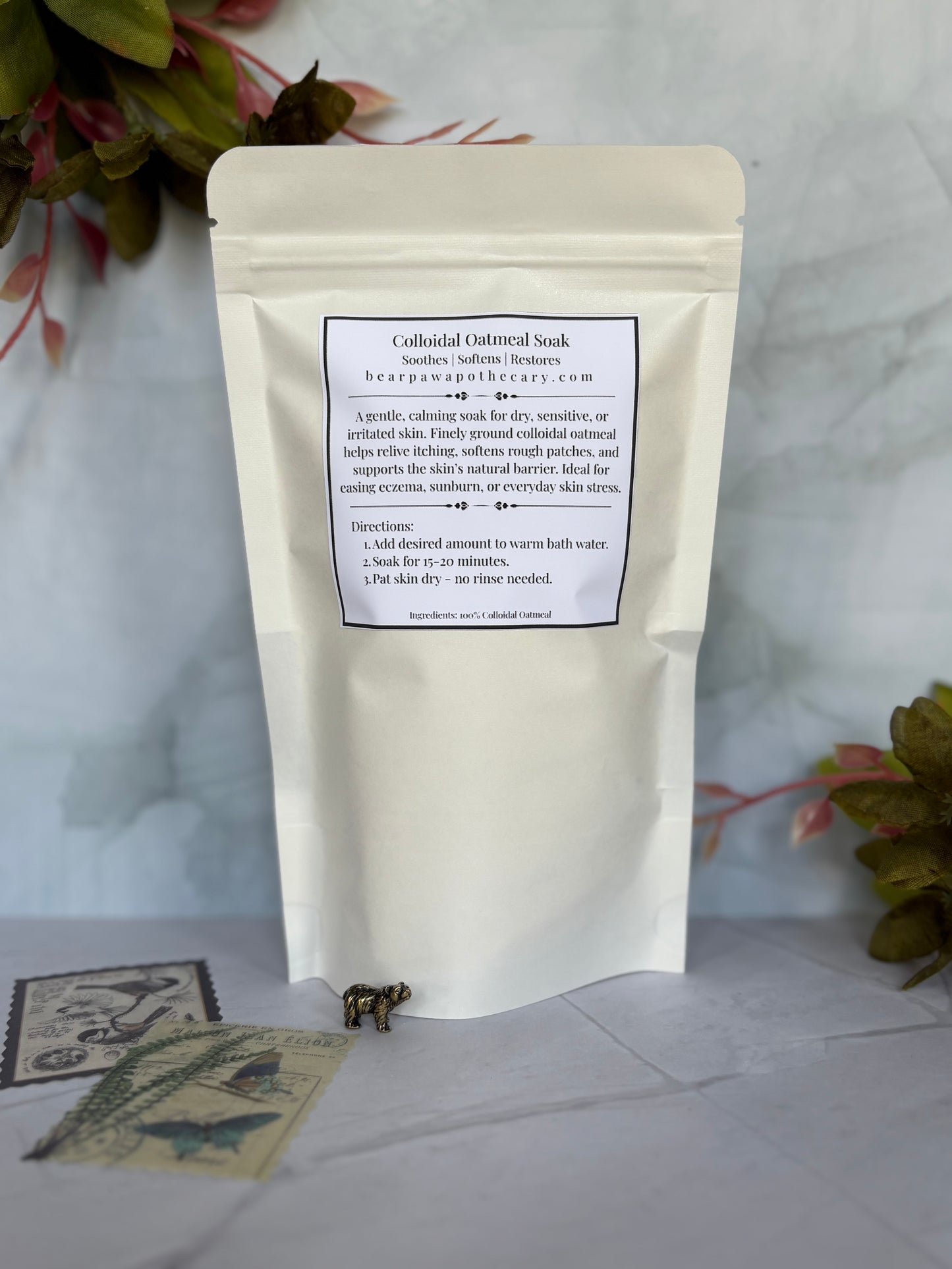 Colloidal Oatmeal | Bath Soak | Good for Eczema, Dry Skin, Psoriasis, Sensitive Skin