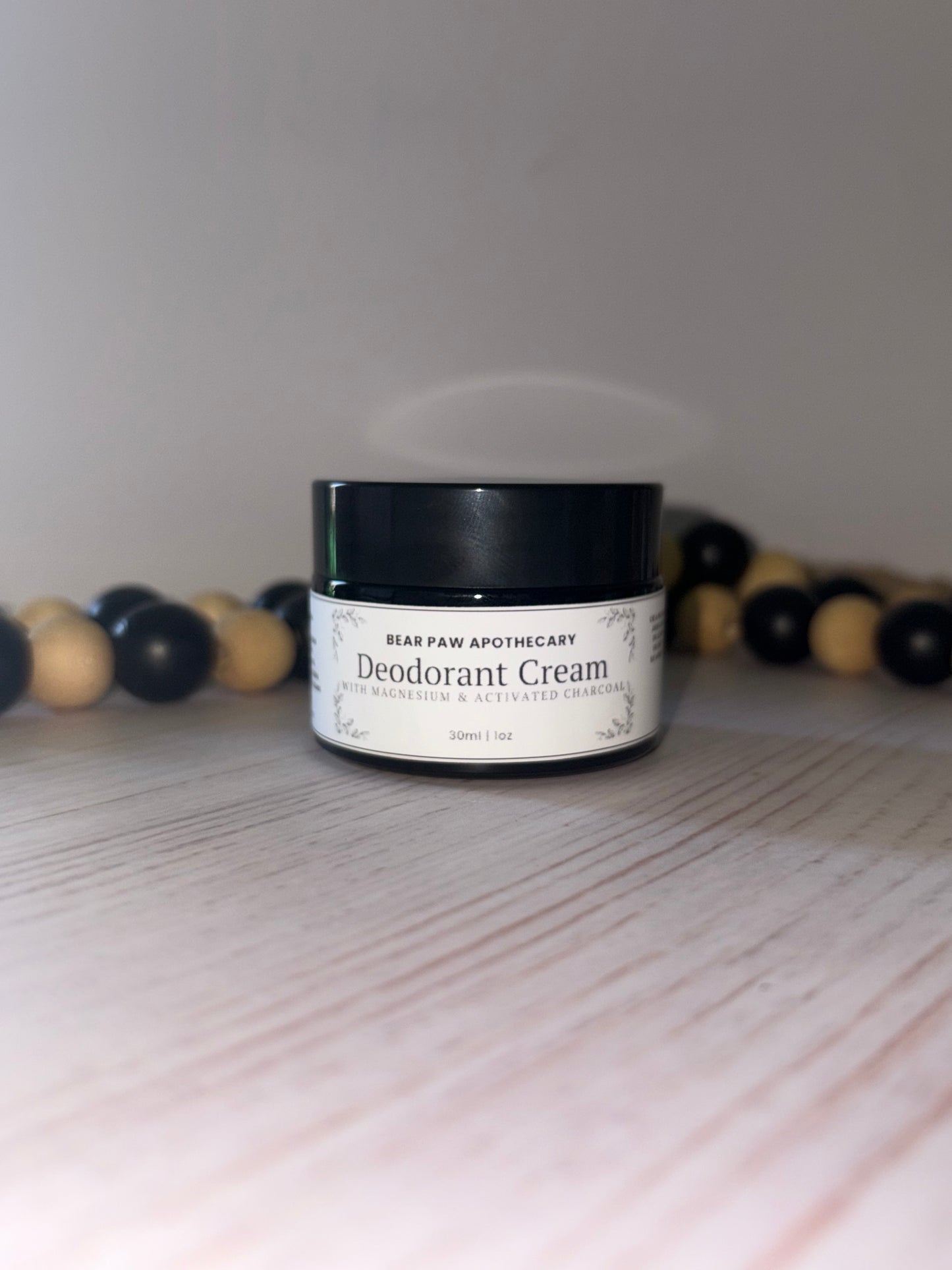 Deodorant Cream | Magnesium & Activated Charcoal