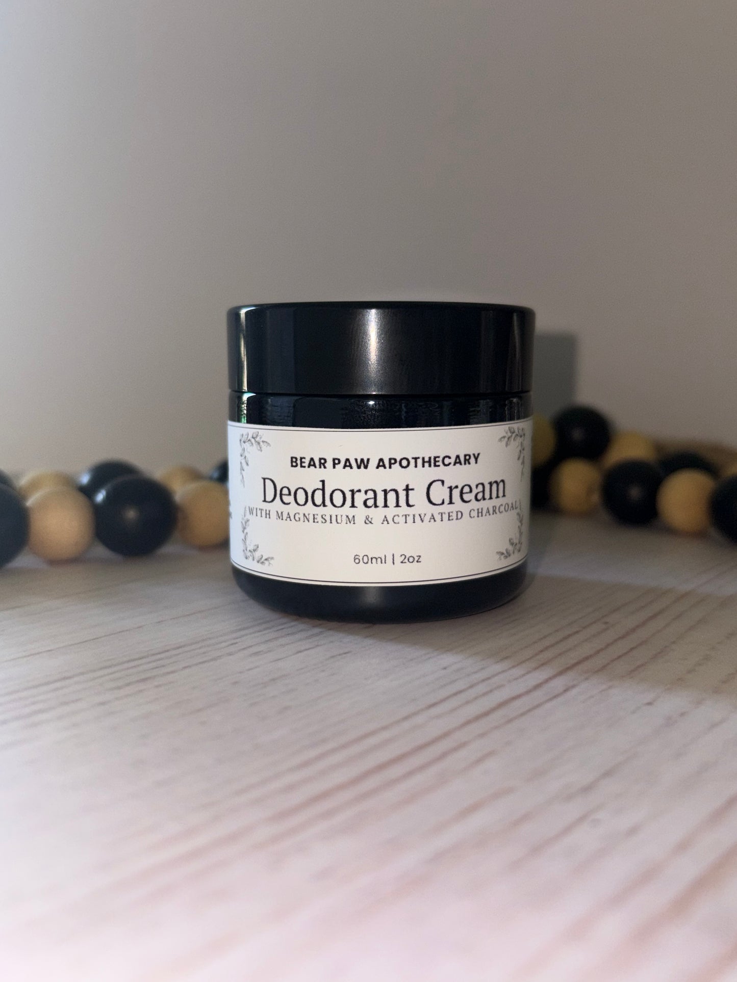 Deodorant Cream | Magnesium & Activated Charcoal