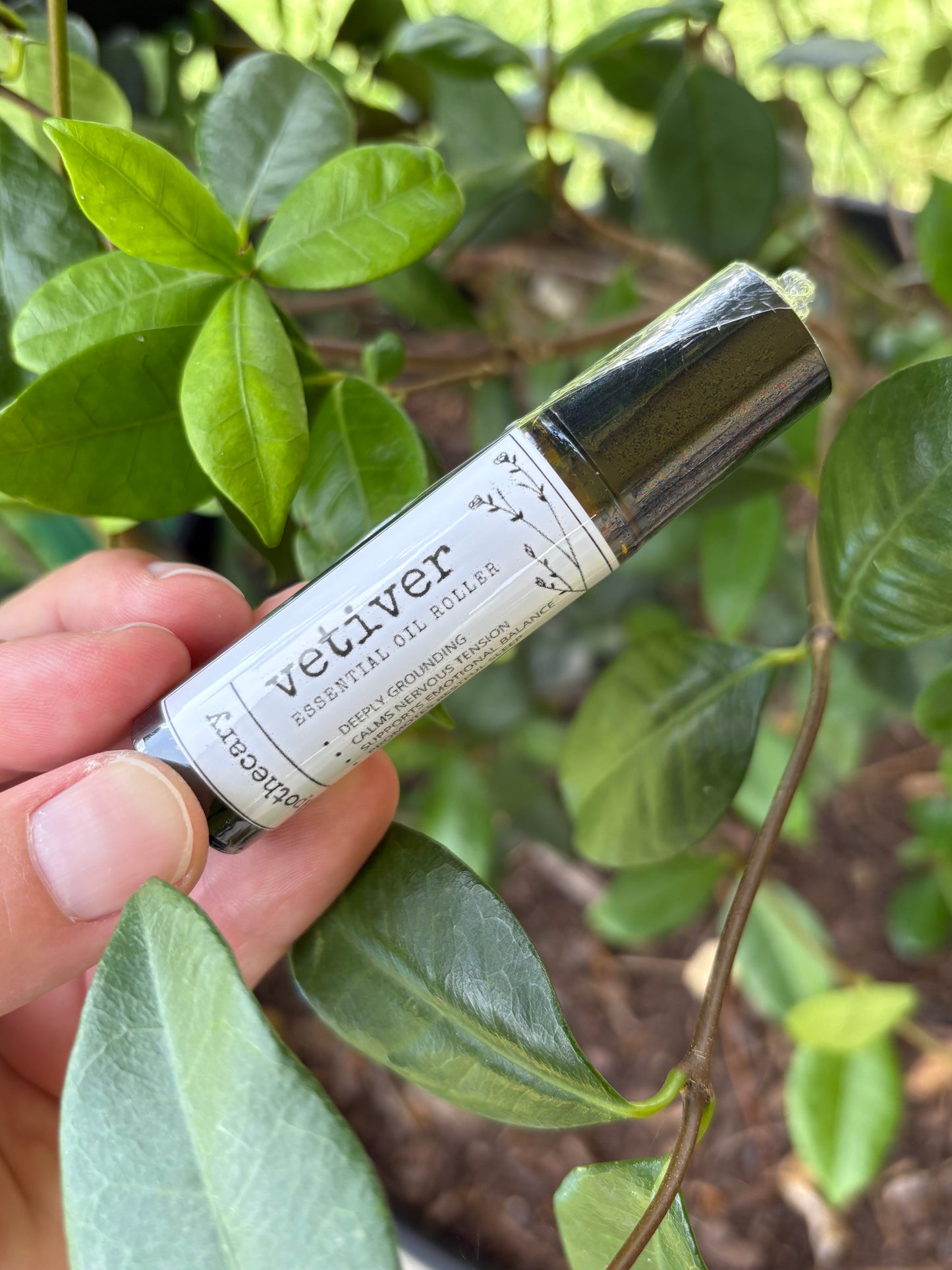 Vetiver | Essential Oil Roller | Mental Clarity, Concentration, Overall Well-Being