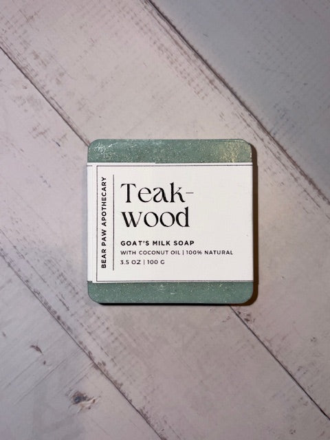 Teakwood | Goat's Milk Bar Soap | Moisturizing