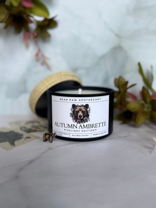 Autumn Ambrette | Holiday Edition | Soy Candle