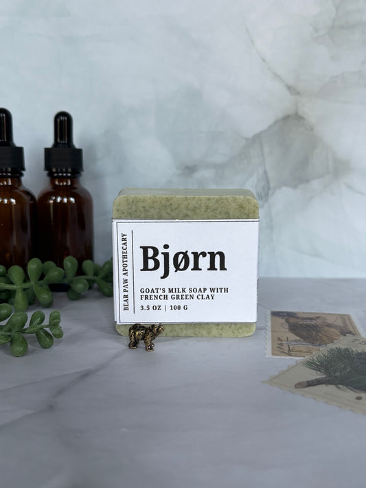 Bjorn | Goat's Milk Soap Bar | Moisturizing