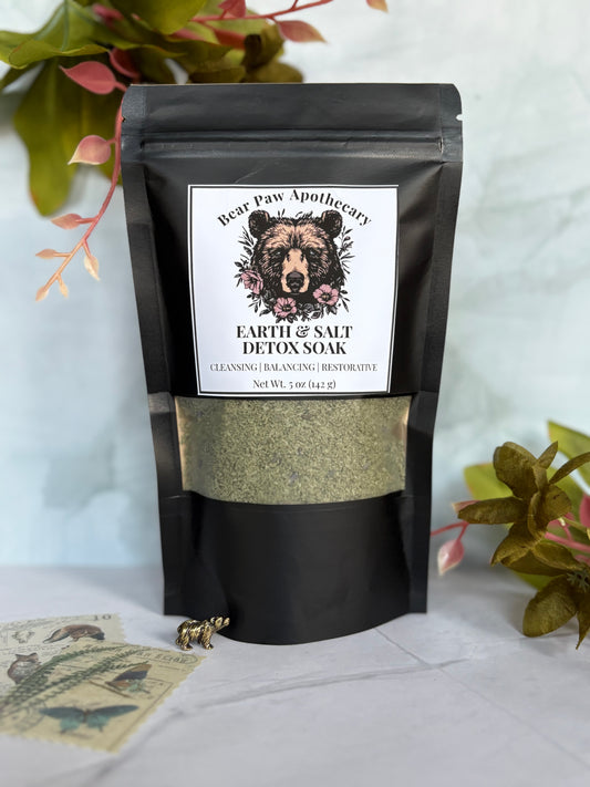 🌿 Earth & Salt Detox Soak