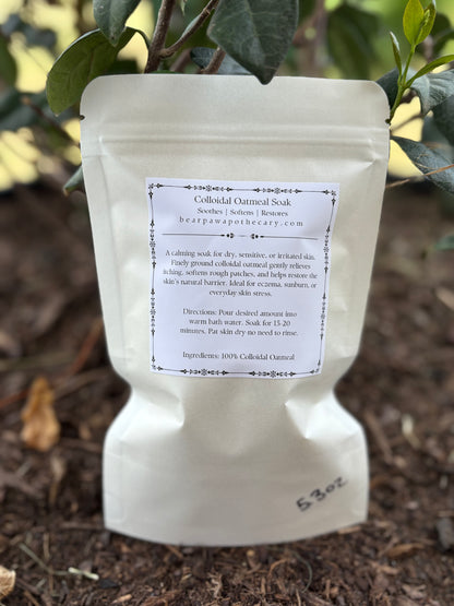 Colloidal Oatmeal | Bath Soak | Good for Eczema, Dry Skin, Psoriasis, Sensitive Skin