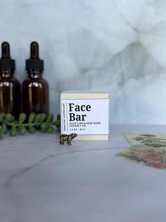 Face Bar | Goat's Milk | Nourishing, Hydrating, Soothing, Gentle