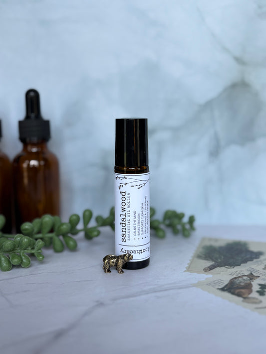 Sandalwood | Essential Oil Roller | Mental Clarity, Concentration, Overall Well-Being