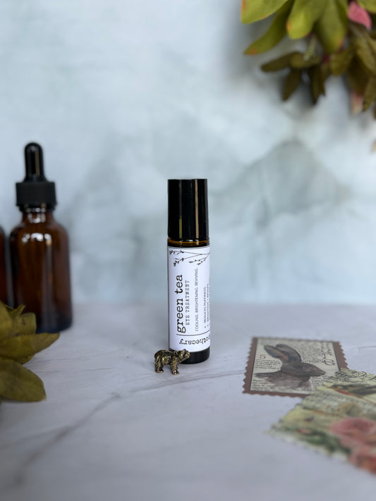 Green Tea Eye Roll On | Eye Treatment for Dark Circles, Puffiness & Wrinkles