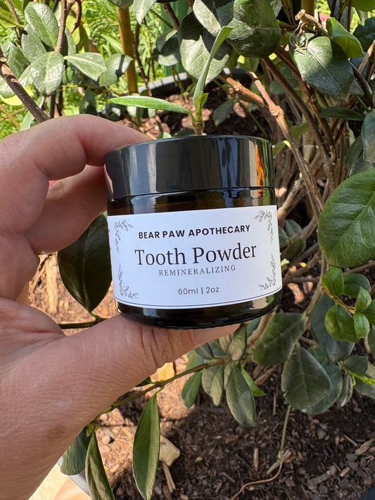 Re-Mineralizing Tooth Powder | Strengthens Teeth, Freshens Breath