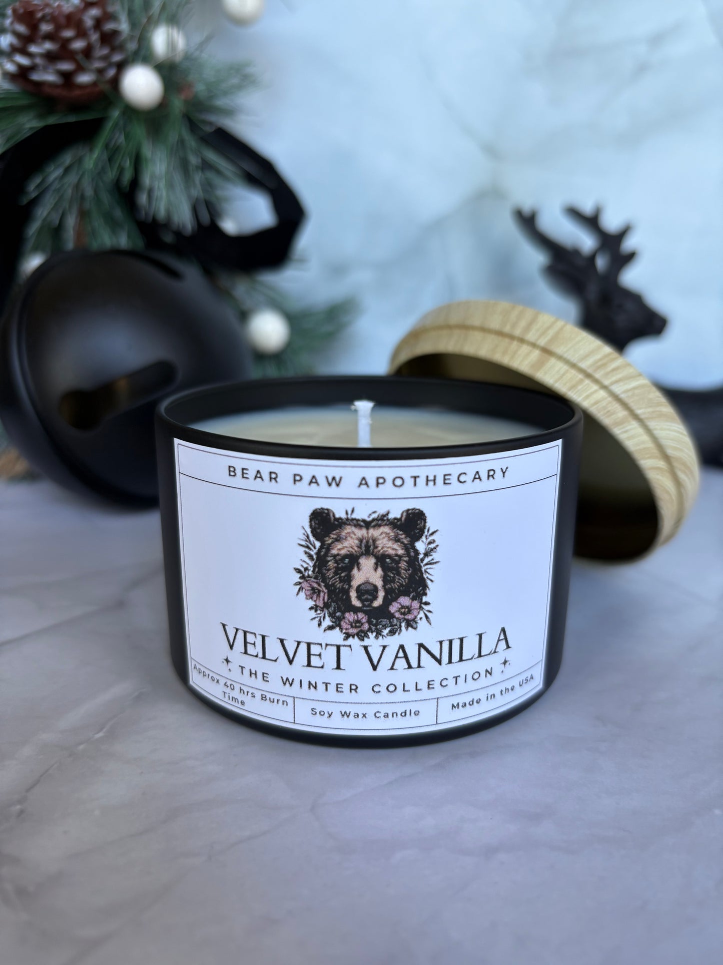 Velvet Vanilla | Holiday Edition | Soy Candle