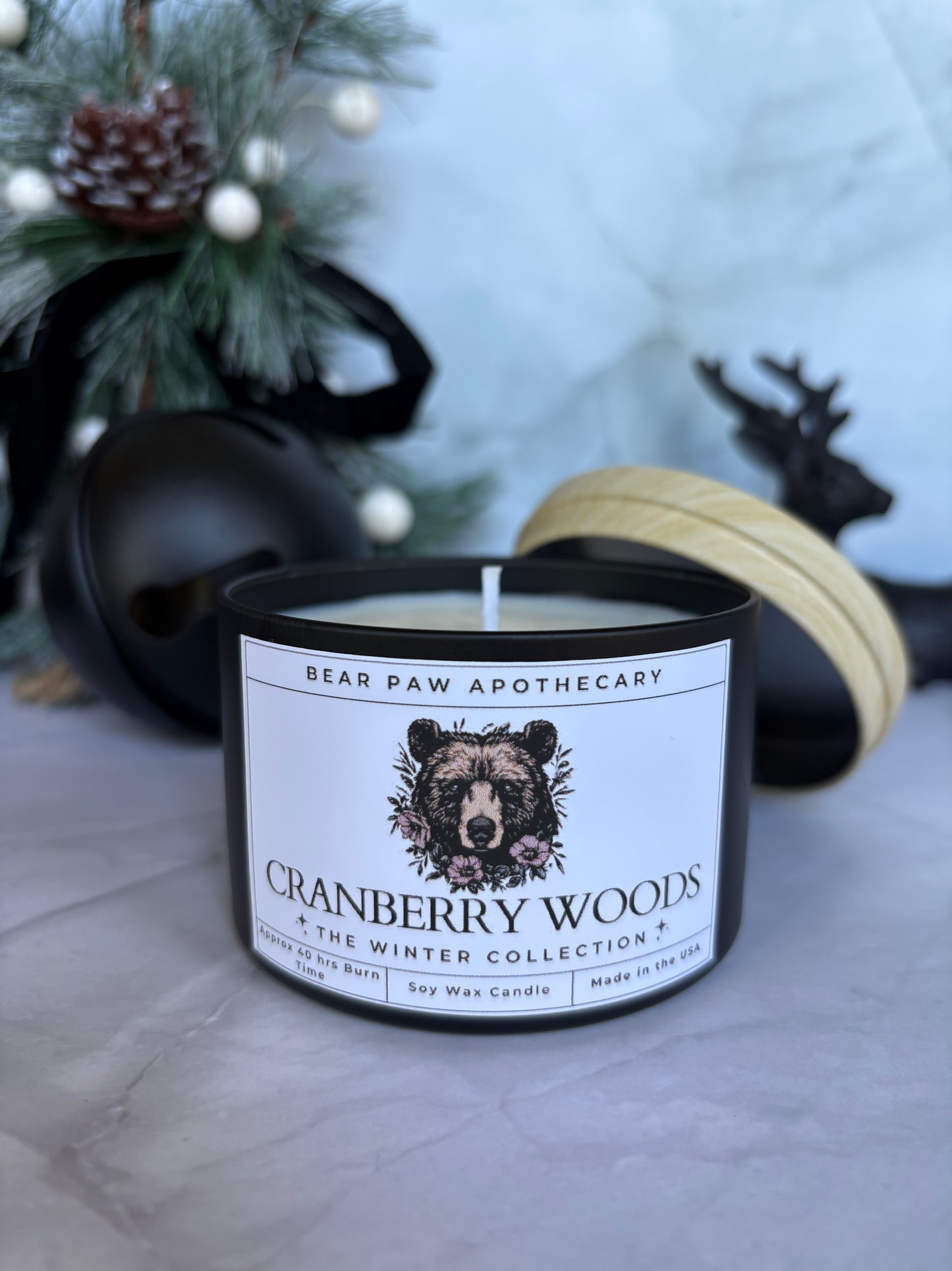 Cranberry Woods | Holiday Edition | Soy Candle