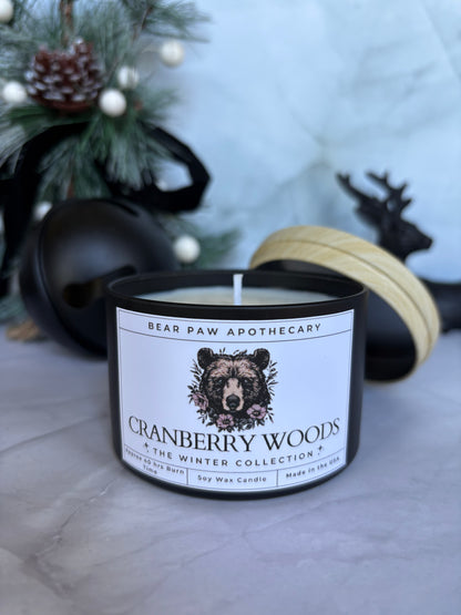 Cranberry Woods | Holiday Edition | Soy Candle