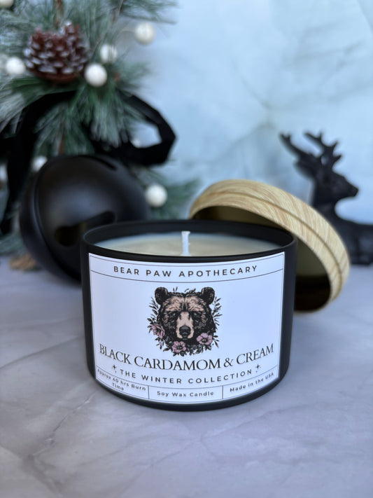 Black Cardamom & Cream | Holiday Edition | Soy Candle