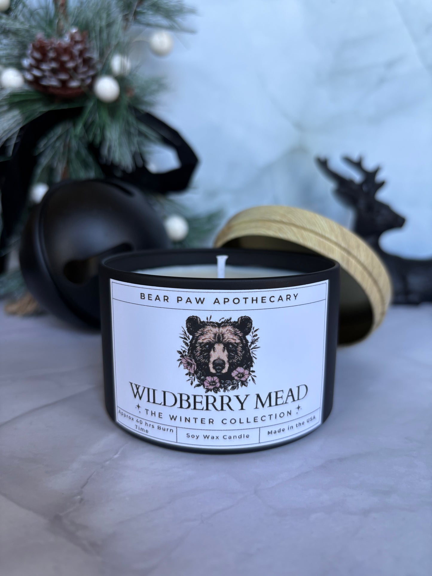 Wildberry Mead | Holiday Edition | Soy Candle