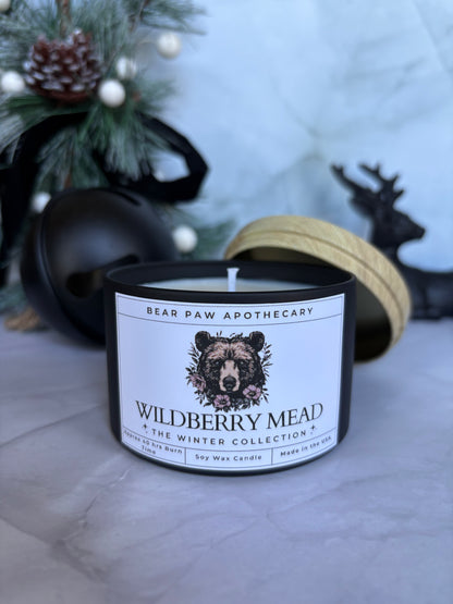 Wildberry Mead | Holiday Edition | Soy Candle