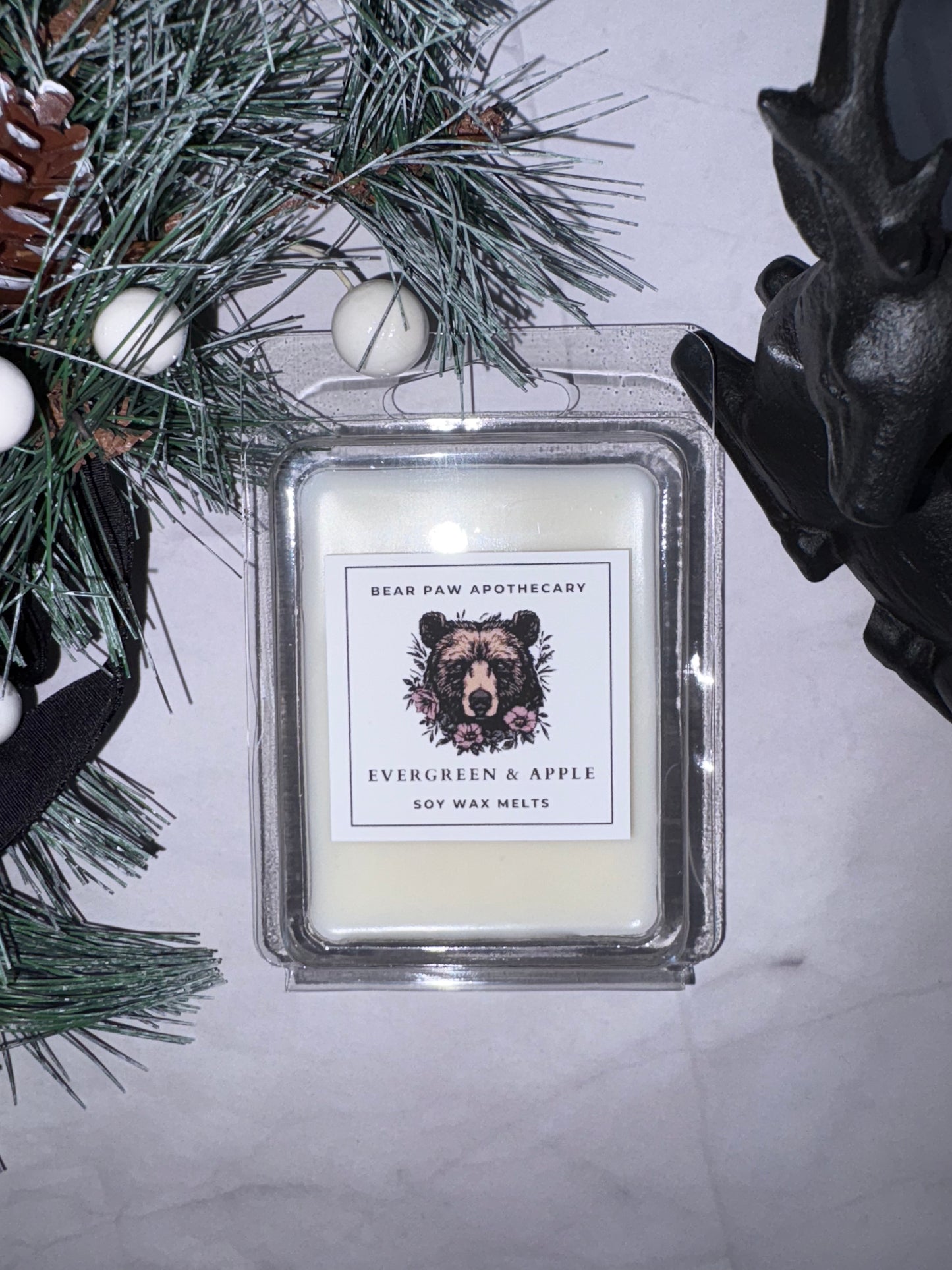 Evergreen & Apple | Holiday Edition | Soy Candle