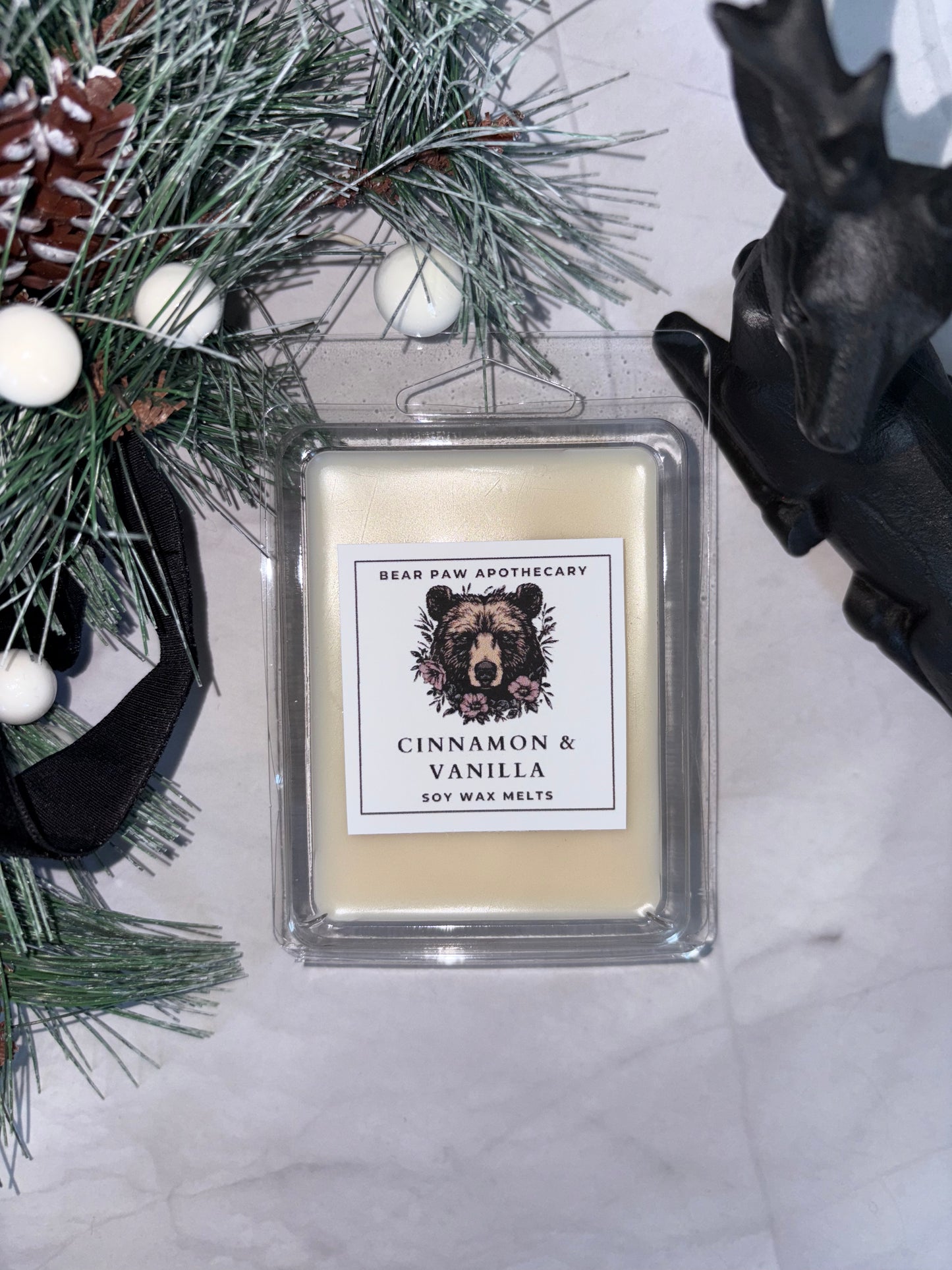 Cinnamon & Vanilla | Holiday Edition | Soy Candle