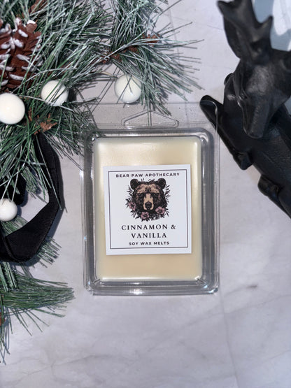 Cinnamon & Vanilla | Holiday Edition | Soy Candle