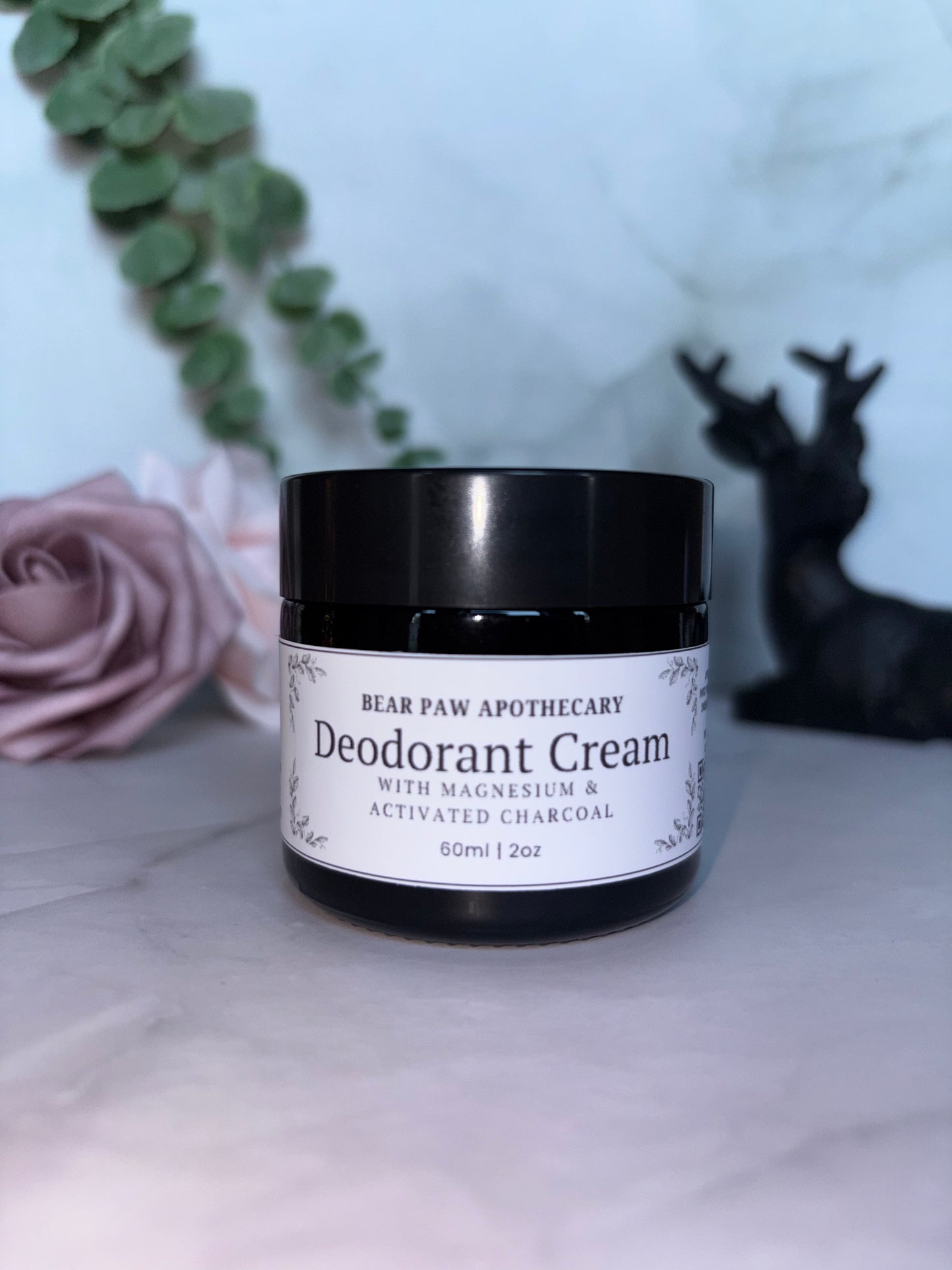 Deodorant Cream | Magnesium & Activated Charcoal